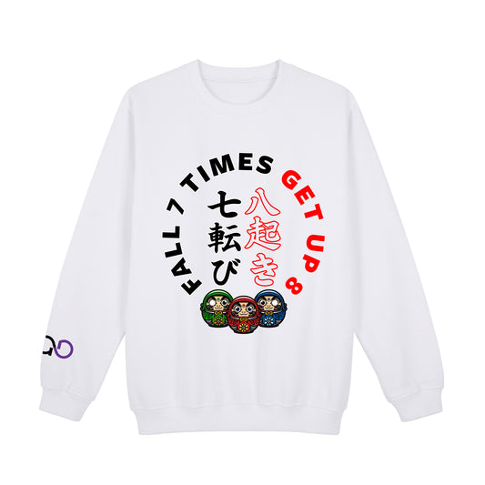 Daruma Fall 7 Times Get Up 8 Sweatshirt