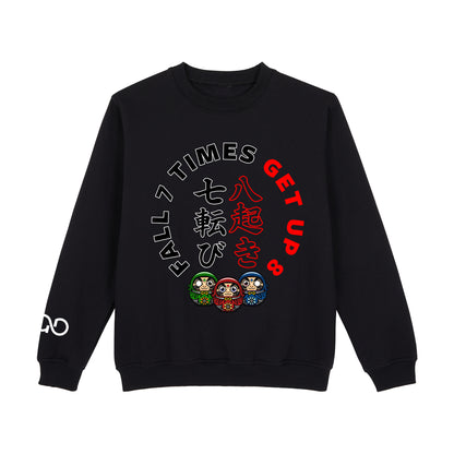 Daruma Fall 7 Times Get Up 8 Sweatshirt