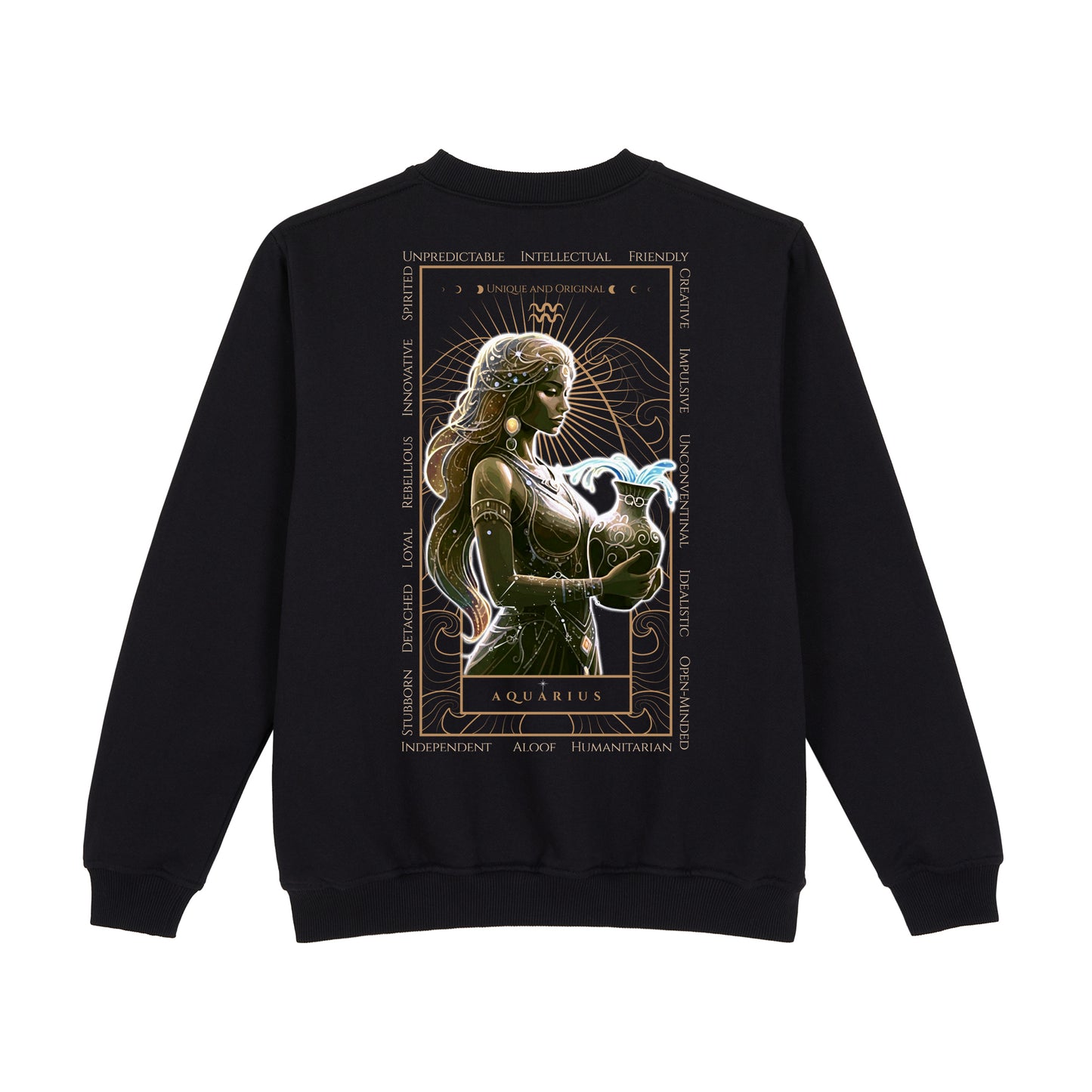 Zodiac Series 2 Sweatshirt Aquarius